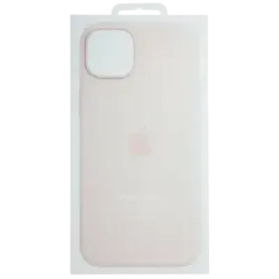 Силіконовий чохол Apple з MagSafe для iPhone 15 Plus (OEM Brand New, Retail Packaging) (сіро-коричневий)