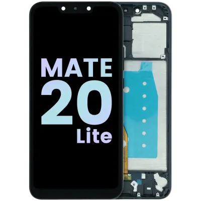 Дисплейний модуль для Huawei Mate 20 Lite з рамкою (Genuine OEM) (чорний)
