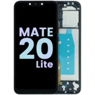 Дисплейний модуль для Huawei Mate 20 Lite з рамкою (Genuine OEM) (чорний)