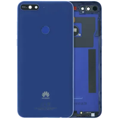 Back Cover For Huawei Y7 (2018) (Genuine OEM) (Blue)