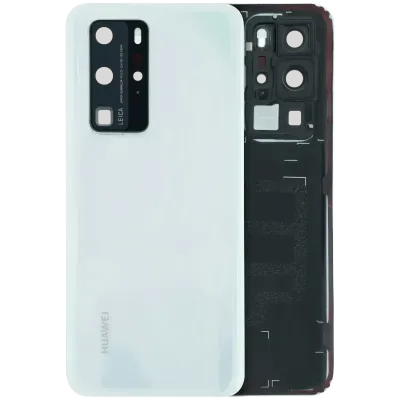 Задня кришка для Huawei P40 Pro (Genuine OEM) (білий)