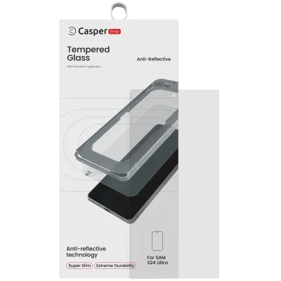 Захисне скло Casper Snap для Samsung Galaxy S24 Ultra (Retail Packaging) (AR Clear)