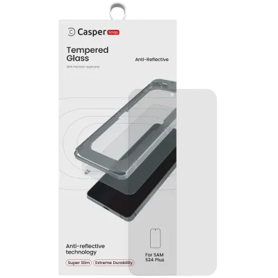 Захисне скло Casper Snap для Samsung Galaxy S24 Plus (Retail Packaging) (AR Clear)