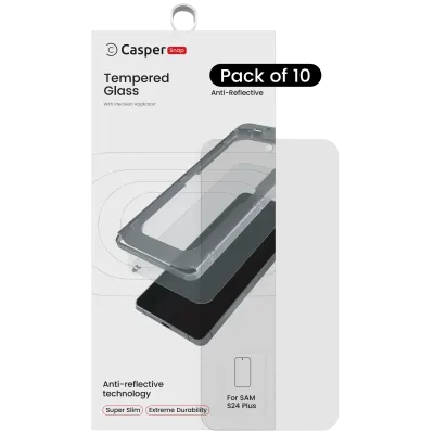Захисне скло Casper Snap для Samsung Galaxy S24 Plus (10 шт) (AR Clear)