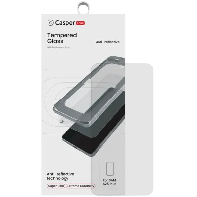 Захисне скло Casper Snap для Samsung Galaxy S25 Plus (Retail Packaging) (AR Clear)