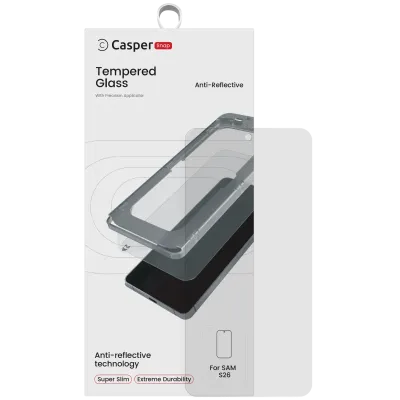 Захисне скло Casper Snap для Samsung Galaxy S26 (Retail Packaging) (AR Clear)