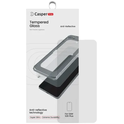 Захисне скло Casper Snap для Samsung Galaxy S26 Plus (Retail Packaging) (AR Clear)