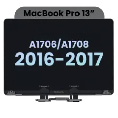 Дисплейний модуль LCD для MacBook Pro 13" A1706 / A1708 (2016-2017) (Genuine OEM) (Space Gray)
