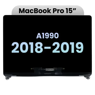 Дисплейний модуль LCD для MacBook Pro 15" A1990 (2018-2019) (Genuine OEM) (сріблястий)