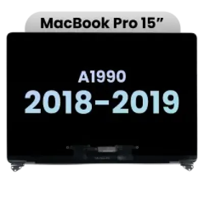 Дисплейний модуль LCD для MacBook Pro 15" A1990 (2018-2019) (Genuine OEM) (сріблястий)