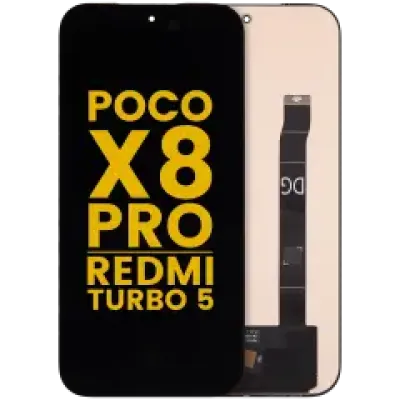Дисплейний модуль (OLED) без рамки для Xiaomi Poco X8 Pro / Redmi Turbo 5 (Refurbished) (усі кольори)