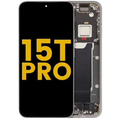 OLED Assembly With Frame For Xiaomi 15T Pro (Refurbished) (Gray)