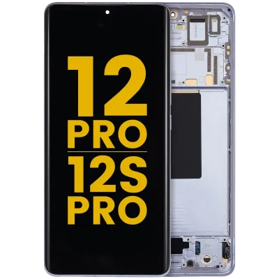 OLED Assembly With Frame For Xiaomi 12 Pro / 12S Pro (Refurbished) (Blue)