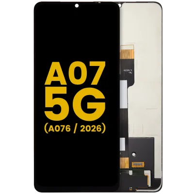 Дисплейний модуль (LCD) без рамки для Samsung Galaxy A07 5G (A076 / 2026) (Refurbished) (All Colors)