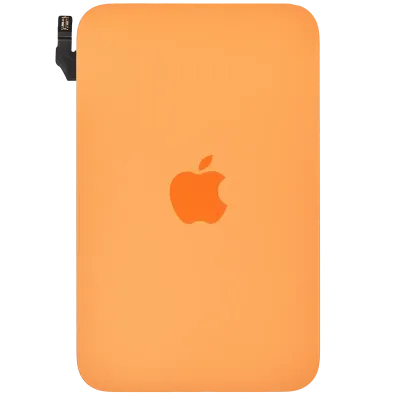 Back Glass w/ MagSafe Magnet & NFC For iPhone 17 Pro Max (Used OEM Pull: Grade C) (Cosmic Orange)