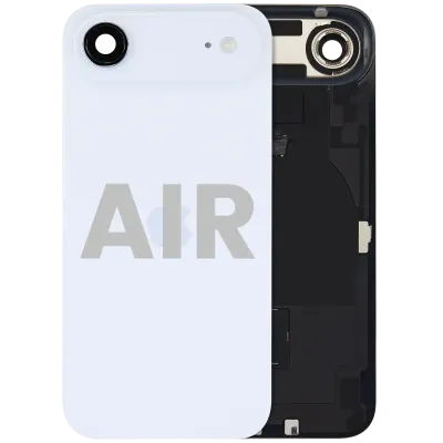 Back Glass w/ MagSafe Magnet & NFC & Flashlight Flex For iPhone Air (Used OEM Pull: Grade C) (Sky Blue)