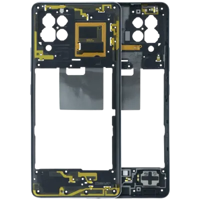 Mid-Frame Housing For Samsung Galaxy A42 5G (A426 / 2020) (Service Pack) (Black)