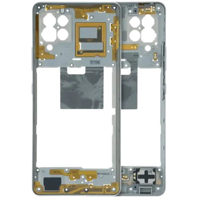 Mid-Frame Housing For Samsung Galaxy A42 (A426 / 2020) (Service Pack) (White)
