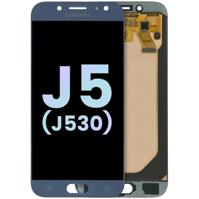 Дисплейний модуль (OLED) без рамки для Samsung Galaxy J5 (J530) (Service Pack) (синій)