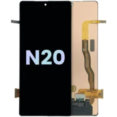 Дисплейний модуль (OLED) без рамки для Samsung Galaxy Note 20 (Service Pack) (чорний)