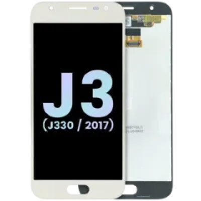 Дисплейний модуль (OLED) без рамки для Samsung Galaxy J3 (J330) (Service Pack) (золотий)