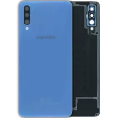 Задня кришка зі склом камери для Samsung Galaxy A70 (A705 / 2019) (Service Pack) (синій)