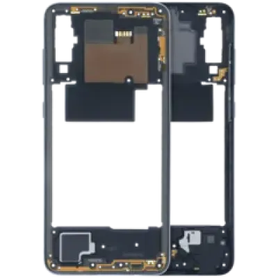 Рамка корпусу для Samsung Galaxy A70 (A705 / 2019) (Service Pack) (чорний)