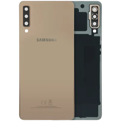 Back Cover With Camera Lens For Samsung Galaxy A7 (A750 / 2018) (Service Pack) (Gold)