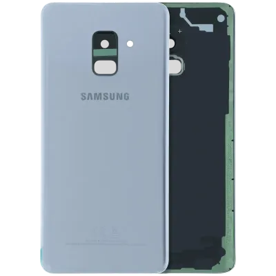 Задня кришка зі склом камери для Samsung Galaxy A8 (A530 / 2018) (Service Pack) (сірий)