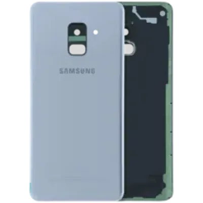 Задня кришка зі склом камери для Samsung Galaxy A8 (A530 / 2018) (Service Pack) (сірий)