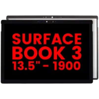 Тачскрін для Microsoft Surface Book 3 13.5" (1900) (Aftermarket Plus) (чорний)