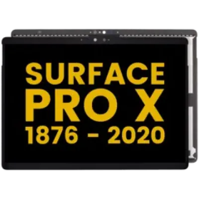 Тачскрін зі шлейфом для Microsoft Surface Pro X (1876) (Refurbished) (чорний)