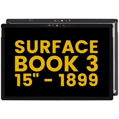 Тачскрін для Microsoft Surface Book 3 15" (1899) (Refurbished) (чорний)