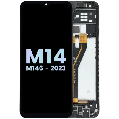 Дисплейний модуль (LCD) з рамкою для Samsung Galaxy M14 (M146) (Service Pack) (всі кольори)
