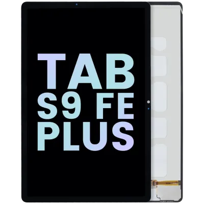 LCD Assembly Without Frame For Samsung Galaxy Tab S9 FE Plus (Service Pack) (Black)