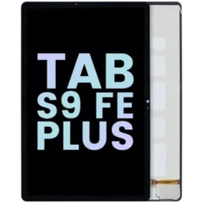 Дисплейний модуль (LCD) без рамки для Samsung Galaxy Tab S9 FE Plus (Service Pack) (чорний)