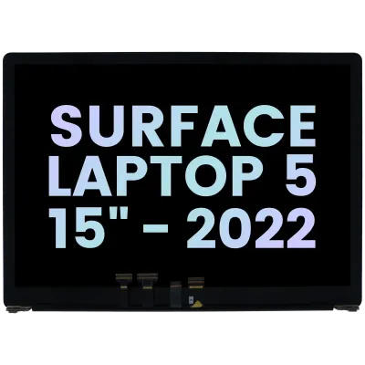 Дисплейний модуль (LCD) з тачскріном для Microsoft Surface Laptop 5 15" (Service Pack) (чорний)