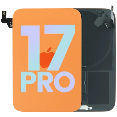 Back Glass w/ MagSafe Magnet & NFC For iPhone 17 Pro (Service Pack) (Cosmic Orange)