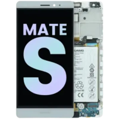 Дисплейний модуль (OLED) з рамкою для Huawei Mate S CRR-L09 (Huawei Genuine) (білий)