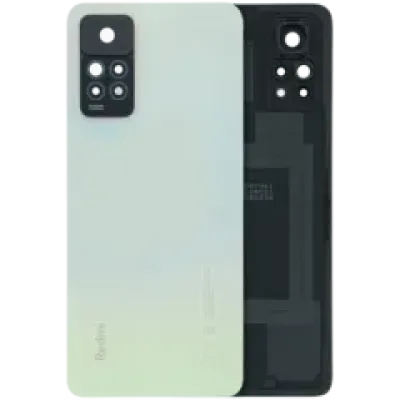 Задня кришка зі скла з склом камери для Xiaomi Redmi Note 11 Pro (Genuine) (синій)