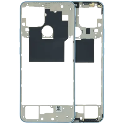 Корпус середньої частини для OPPO A15 CPH2185 (Genuine) (синій)