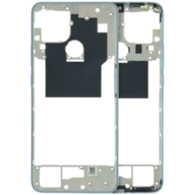 Корпус середньої частини для OPPO A15 CPH2185 (Genuine) (синій)