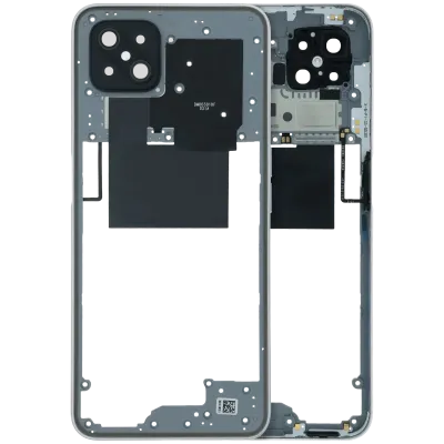 Корпус середньої частини для OPPO Reno 4 Z 5G CPH2065 (Genuine) (білий)