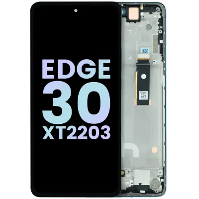 OLED Assembly With Frame For Motorola Edge 30 XT2203 (Genuine OEM) (Green)