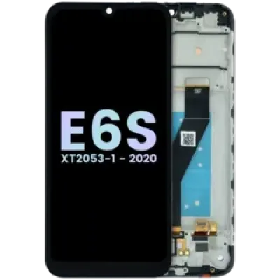Дисплейний модуль (LCD) з рамкою для Motorola Moto E6s XT2053 (Genuine OEM) (всі кольори)