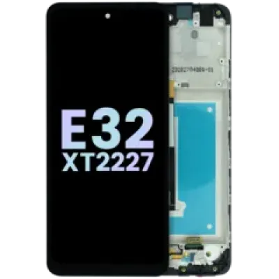 Дисплейний модуль (LCD) з рамкою для Motorola Moto E32 XT2227 (Genuine OEM) (всі кольори)