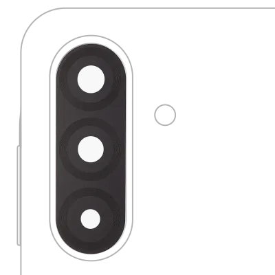 Скло камери з проклейкою для Samsung Galaxy A26 5G (A266 / 2025)