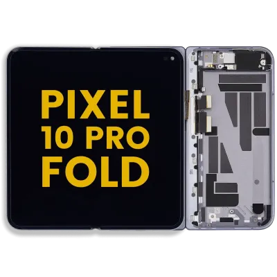 Внутрішній дисплейний модуль (OLED) з рамкою для Google Pixel 10 Pro Fold (US & International Versions) (Refurbished) (Moonstone)
