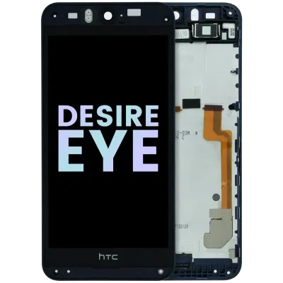 Дисплейний модуль з рамкою для HTC Desire EYE (Genuine) (синій)