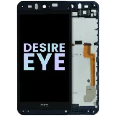 Дисплейний модуль з рамкою для HTC Desire EYE (Genuine) (синій)